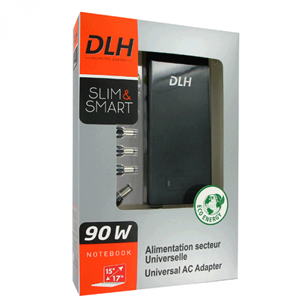 Chargeur / Alimentation PC Dlh Energy Alimentation universelle 90W