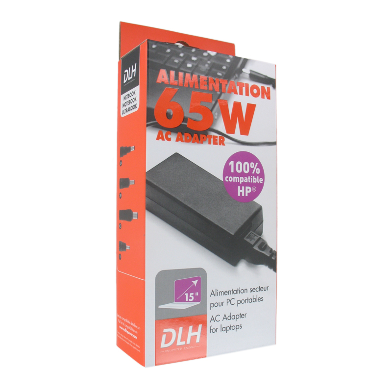 Alimentation DC Ajustable 3V-12V 30W - Chargeur Universel Pour Routeur, LED, Appareils électroniques - 6 Embouts Inclus - Entrée 220V