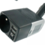Convertisseur Allume-Cigare 110V-220V Vers 12V DC - Adaptateur Prise Murale EU/US Pour Voiture, Voyage - 2