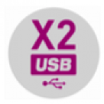 usb x2