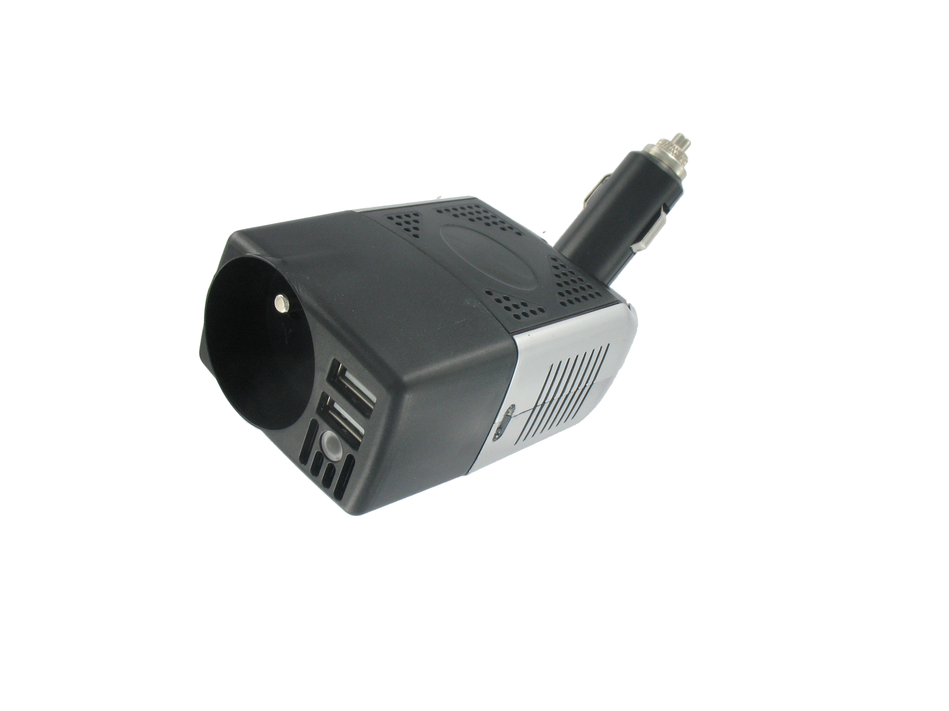 LED de contrôle Eufab 16565 Prise Allume-Cigare 12 V 2 en 1 avec sécurité 10 A câble 1 m 